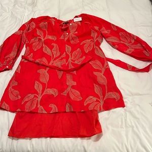 Red Banana Republic lightweight summer dress